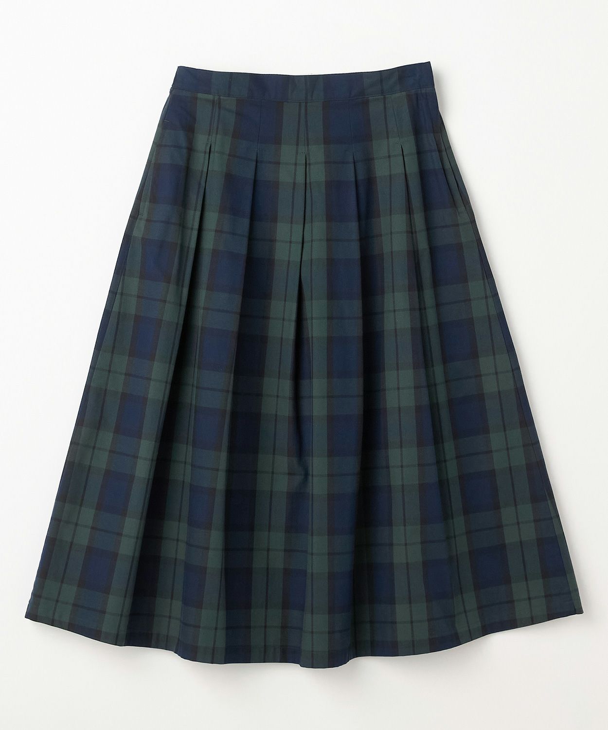 ソフトプリーツチェックスカート(WOMEN) 全3色 | BRITISH MADE