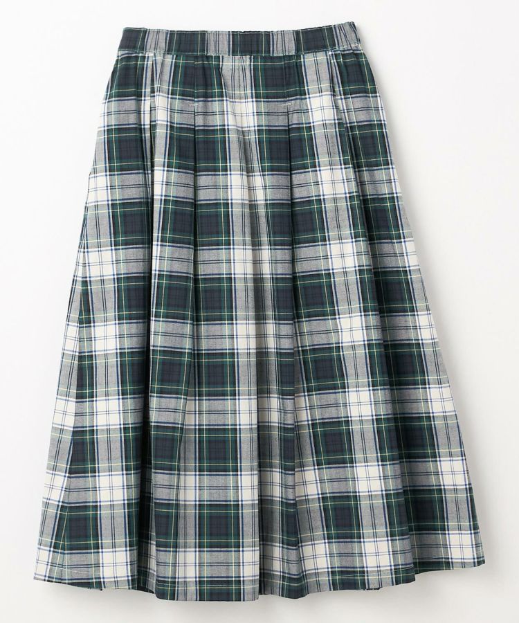 BRITISH MADE ×macalastairソフトプリーツチェックスカート ソフトプリーツチェックスカート(WOMEN) 全3色 | BRITISH MADE