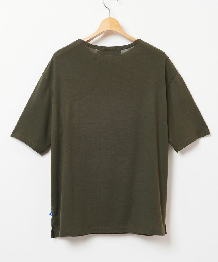 HELMUT LANG クリンクル メリノウール混 Tシャツ 正規 '90s HELMUT LANG ヘルムートラング 半袖 Vネック Tシャツ