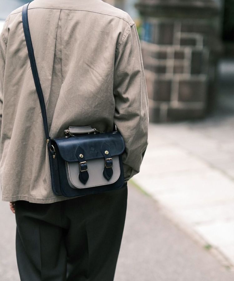 別注]サッチェルバッグ9インチ(バイカラー)(グレイスコレクション) 全1