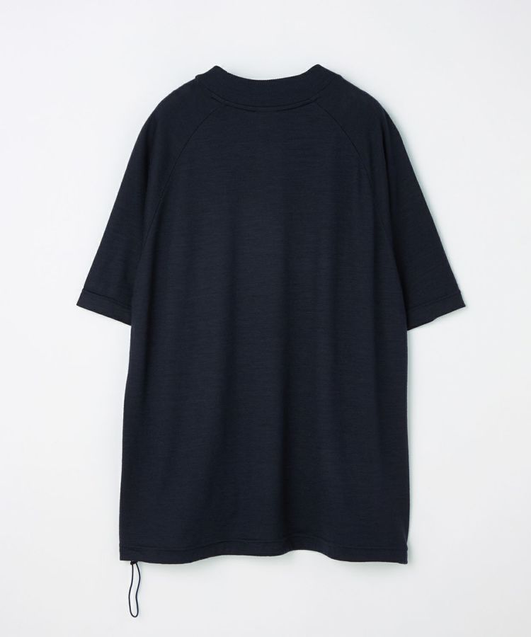 バトナー　ウォッシャブル　ウールT ブラック　3 WASHABLE WOOL LONG SLEEVE T-SHIRT - WUNDER