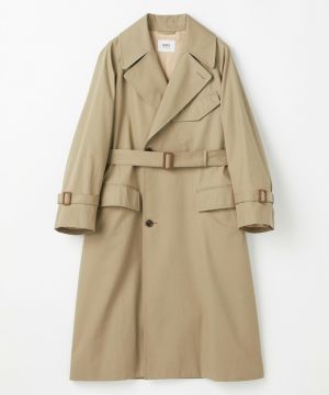 BRITISH MADE トレンチコート ベージュ ユニセックス(Mサイズ) モーターサイクルコート(コンパクトギャバ)(UNISEX) 全3色