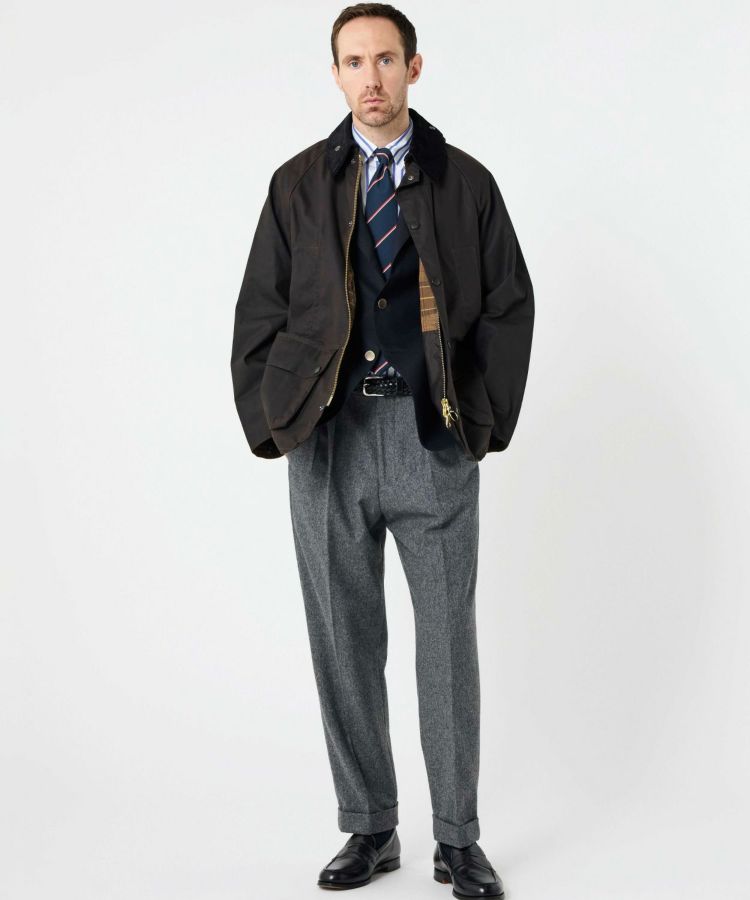 別注]オーバーサイズ ビデイル(ワックスド コットン)(UNISEX) 全1色