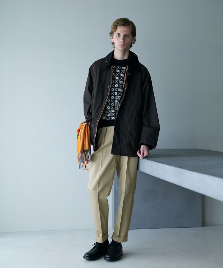 シティショップ 別注OVERSIZED WAX BEDALE 期間限定》Barbour（バブアー）2023AW POP UP SHOPを