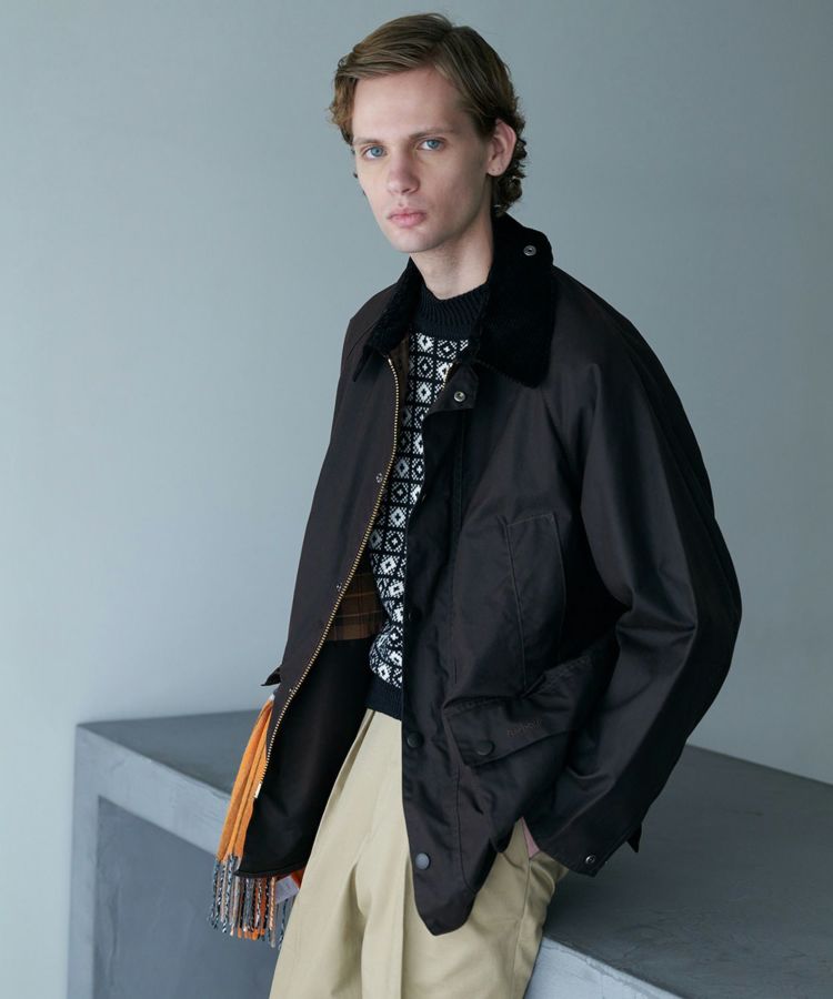 シティショップ 別注OVERSIZED WAX BEDALE 期間限定》Barbour（バブアー）2023AW POP UP SHOPを