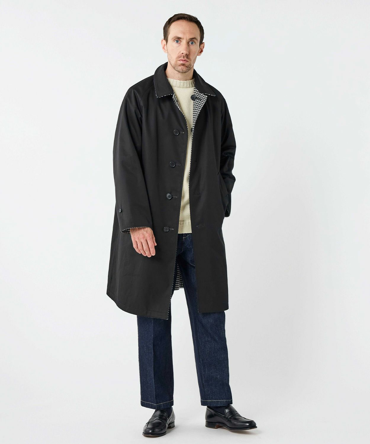 リバーシブルコート/デボン(ウール/コットン)(MEN) 全2色 | BRITISH MADE