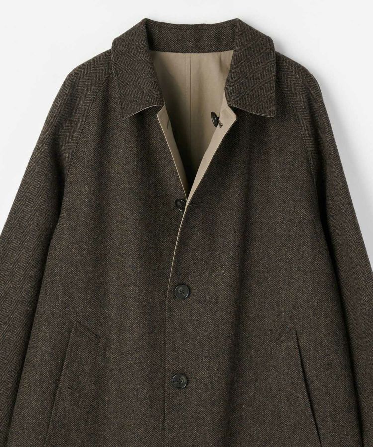 リバーシブルコート/デボン(ウール/コットン)(MEN) 全2色 | BRITISH MADE
