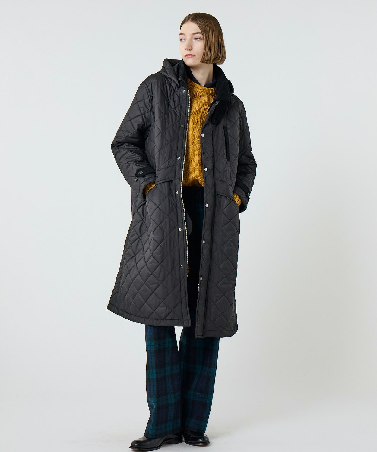 セレモニーパンツ(ウールチェック)(WOMEN) 全1色 | BRITISH MADE