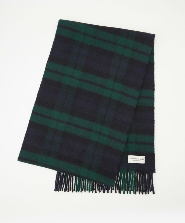 [別注]チェックストール(カシミヤ) 全2色