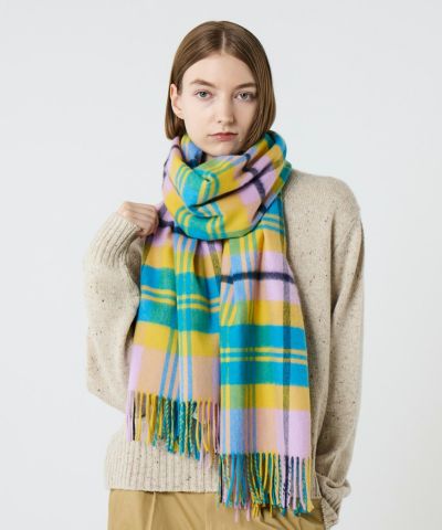 小判プレーンスカーフ(定番)(カシミヤ) 全6色 | BRITISH MADE