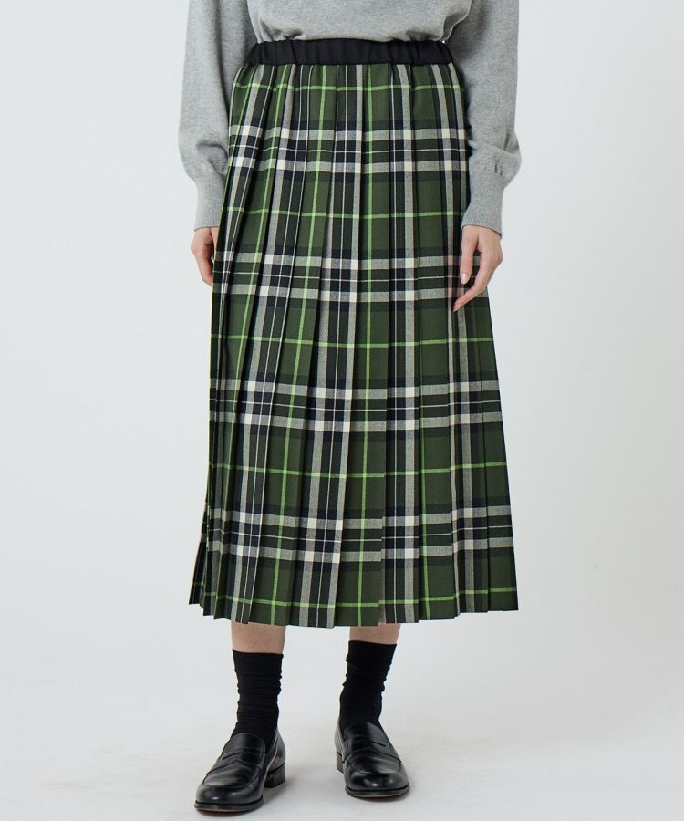 別注]プリーツロングスカート(ウール) 全2色 | BRITISH MADE