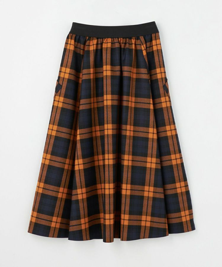 別注]チェックスイングスカート(ウール) 全2色 | BRITISH MADE