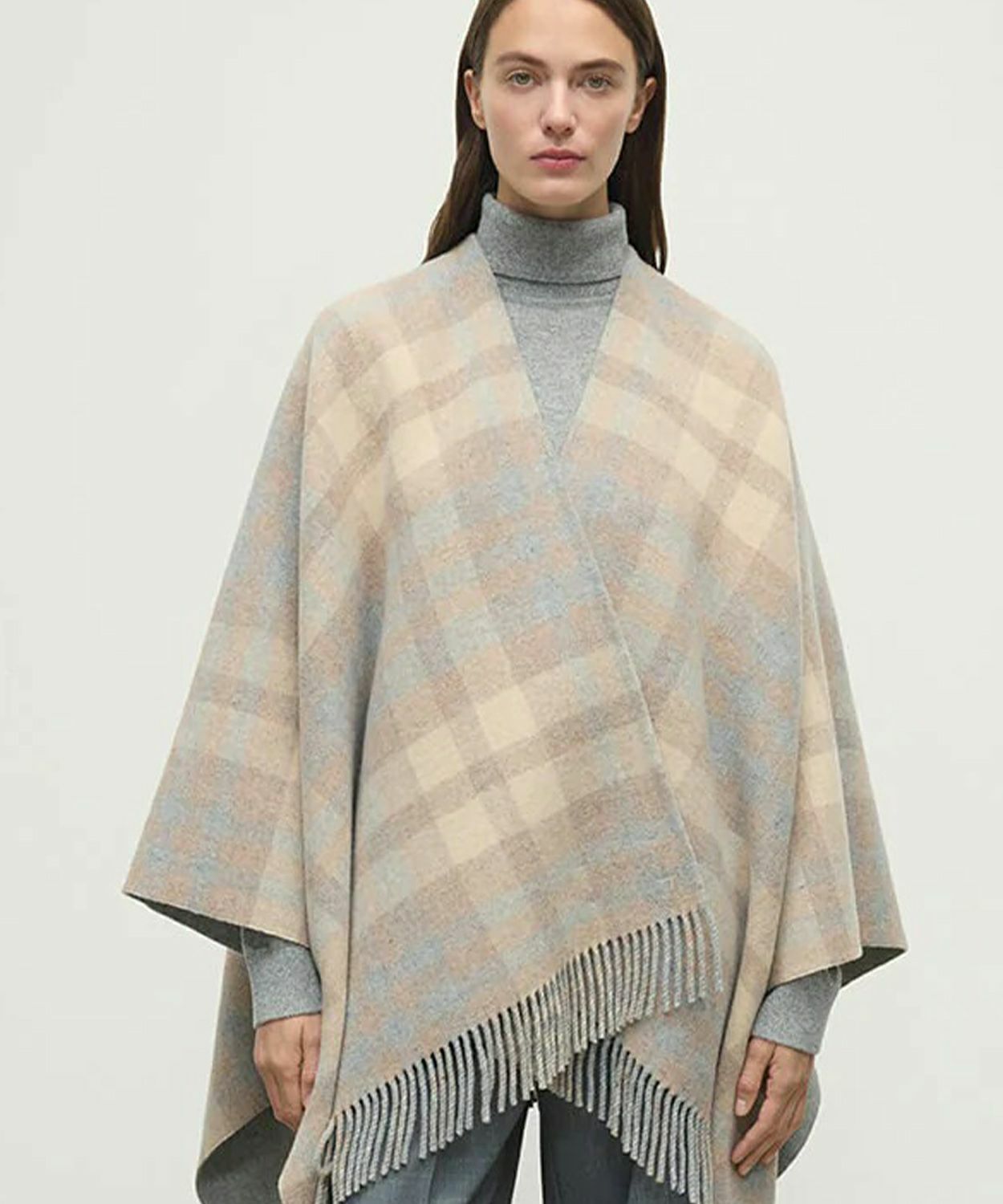 リバーシブルケープ(ウール)(WOMEN) 全2色 | BRITISH MADE