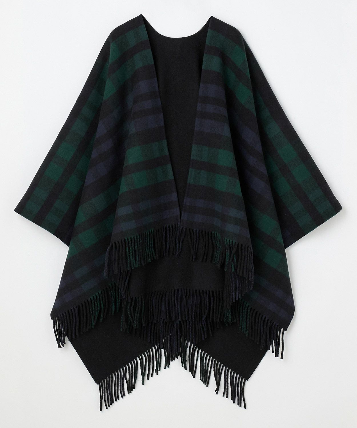 リバーシブルケープ(ウール)(WOMEN) 全2色 | BRITISH MADE