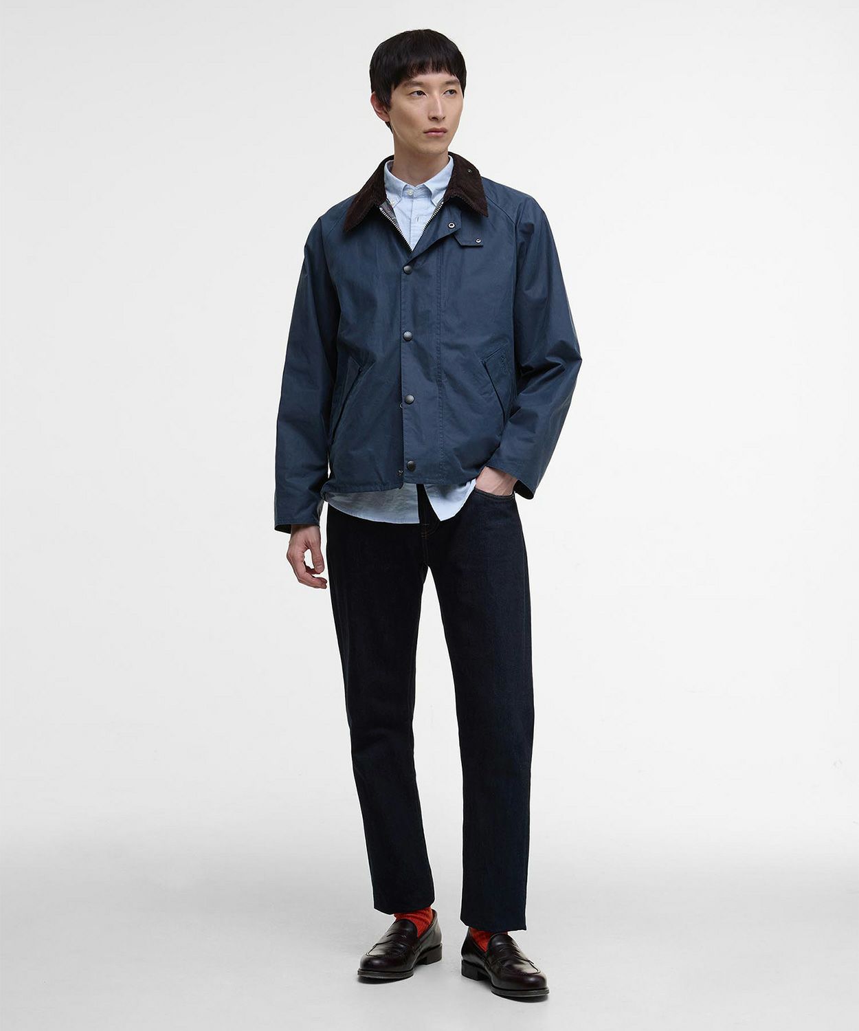 【美品】Barbour トランスポート 36 ships別注　ネイビー 美品】Barbour トランスポート 36 ships別注 ネイビー - メルカリ