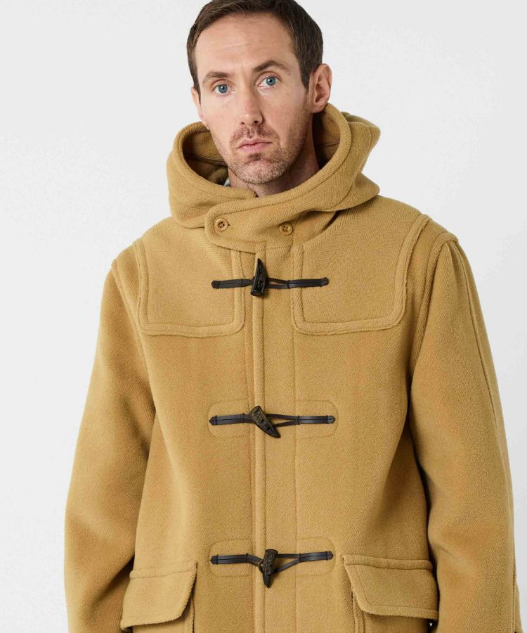 別注]ヘリンボーンダッフルコート(ウール)(MEN) 全6色 | BRITISH MADE