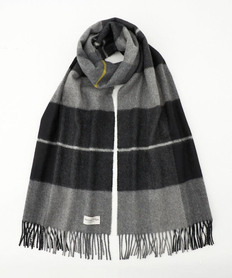 [別注]チェックストール(カシミヤ) 全2色