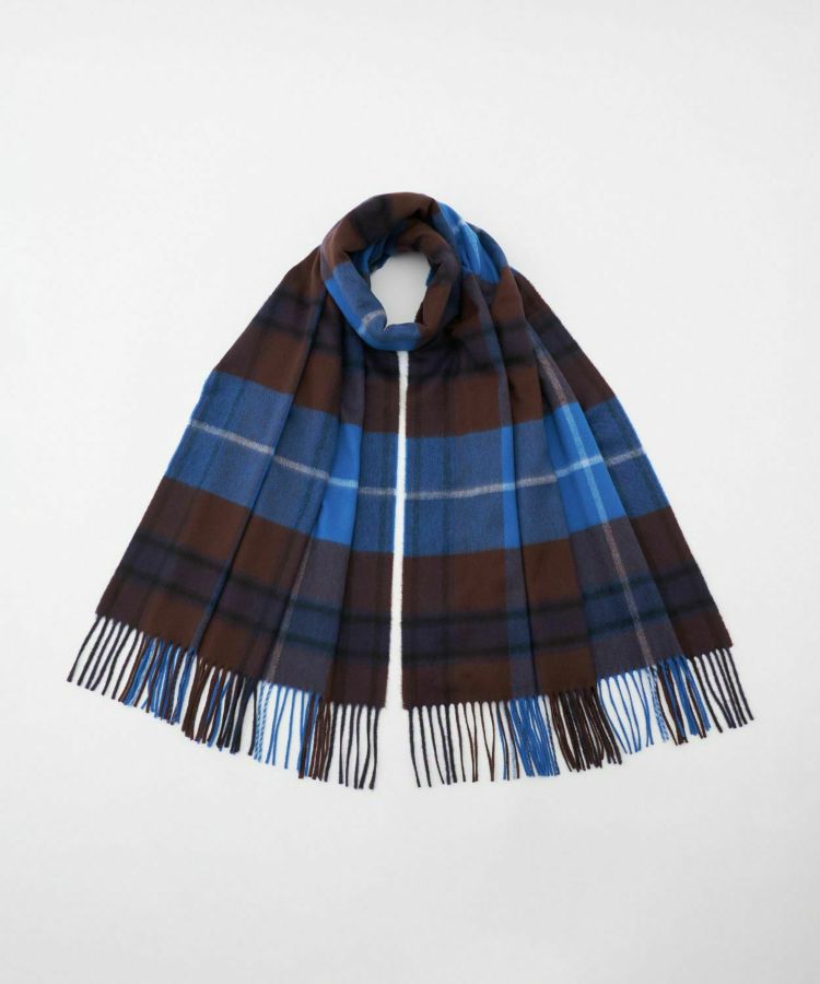 大判タータンチェックストール(新色)(カシミヤ) 全6色 | BRITISH MADE