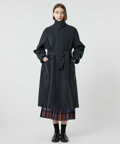 takBURBERRY MADE IN ENGLAND コート オフィサーコート(ウール)(WOMEN) 全1色 | BRITISH MADE