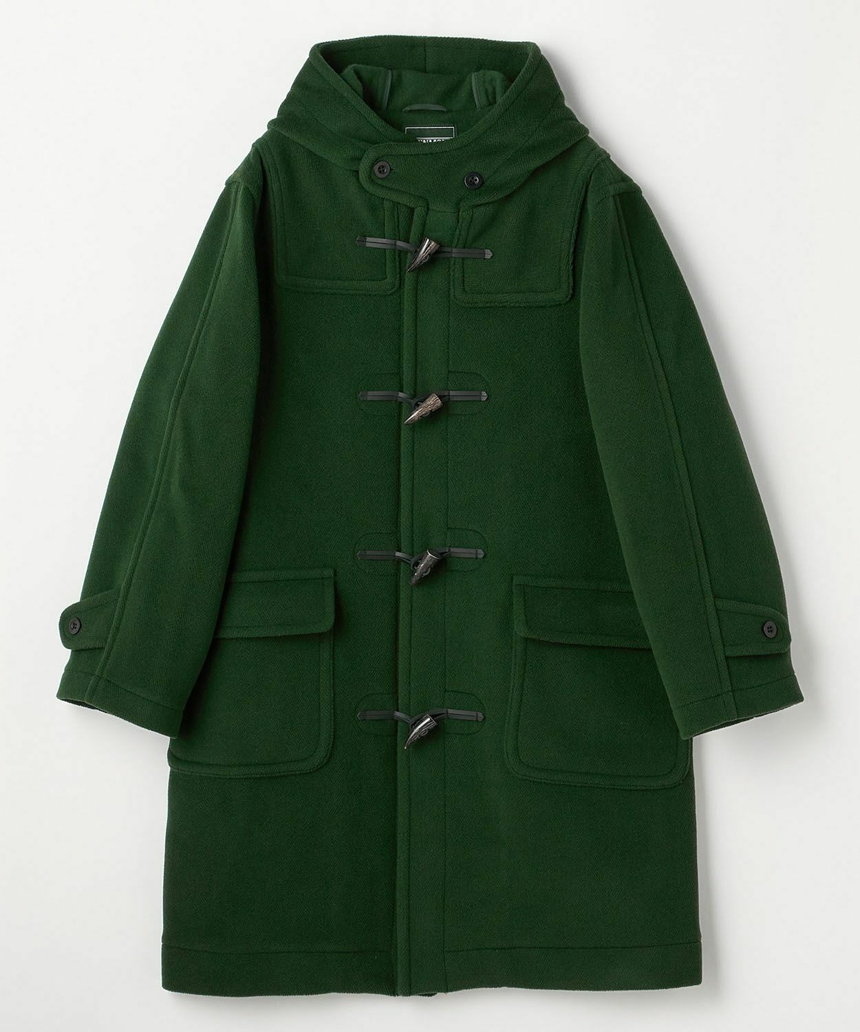 ヘリンボーンダッフルコート(ウール)(MEN) 全1色 | BRITISH MADE