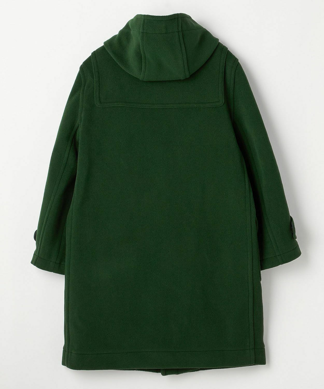 英国製 モンゴメリー x マラリウス社ウールヘリンボーン ダッフルコート 別注品 BEAMS（ビームス）の「MONTGOMERY×BEAMS / 別注 ダッフルコート